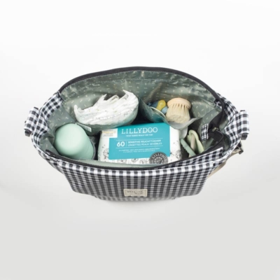 Bolsa Canastilla I Love Vichy Negro - Imagen 11