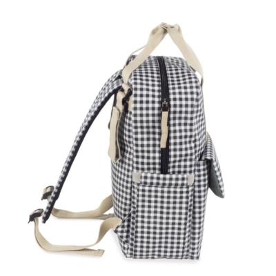 Mochila maternal I Love Vichy Negro - Imagen 6