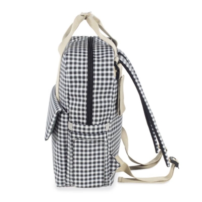 Mochila maternal I Love Vichy Negro - Imagen 8