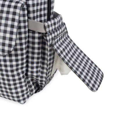 Mochila maternal I Love Vichy Negro - Imagen 12