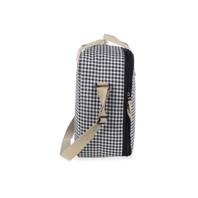 Maleta maternal I Love Vichy Negro - Imagen 5