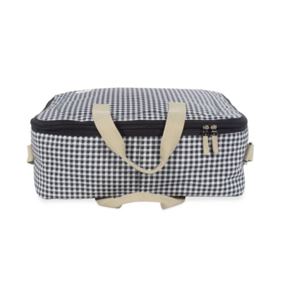 Maleta maternal I Love Vichy Negro - Imagen 7