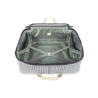 Maleta maternal I Love Vichy Negro - Imagen 8