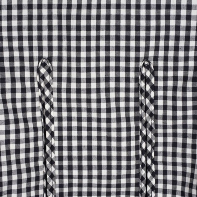 Colchoneta para silla I Love Vichy Negro - Imagen 2