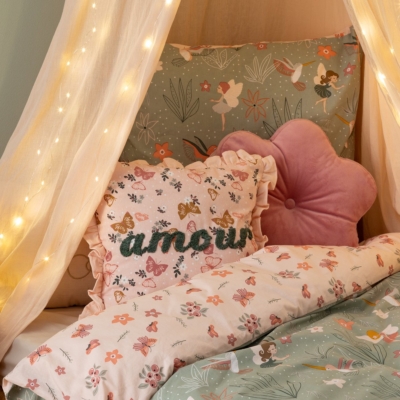 Cojín infantil en forma de flor 38cm - Imagen 4