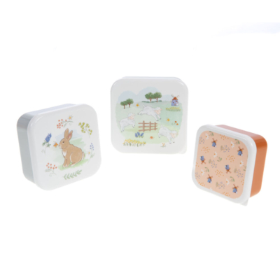 Set de 3 cajitas para alimentos Lapinou