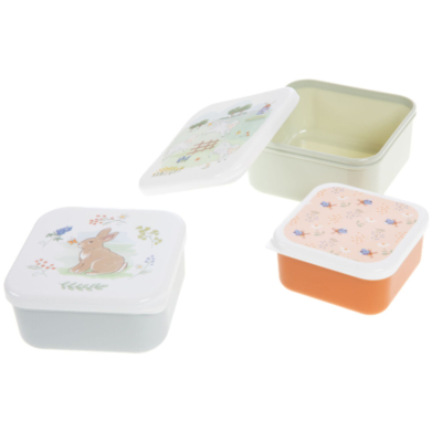 Set de 3 cajitas para alimentos Lapinou - Imagen 3