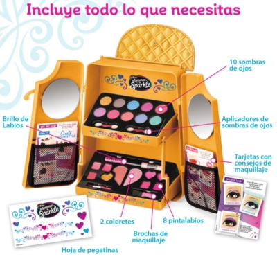 Mochila De Maquillaje Infantil Todo En Uno - Imagen 6