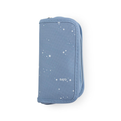 Estuche 7 piezas de aseo para bebé azul niágara - Imagen 3