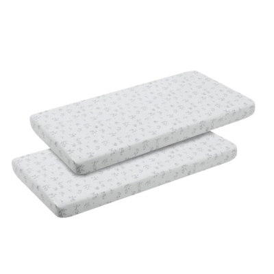 Pack de 2 bajeras para minicuna Merlo crudo