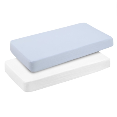 Pack de 2 bajeras para cuna Soft celeste