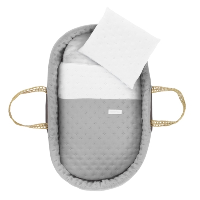 Moisés de palma Soft gris - Imagen 3