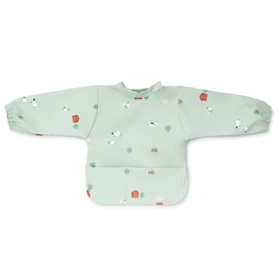 Babero impermeable con mangas Funny Farm