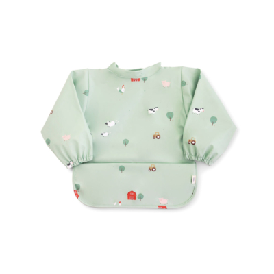 Babero impermeable con mangas Funny Farm - Imagen 3