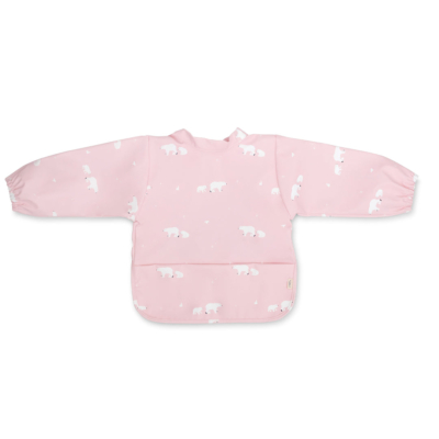 Babero impermeable con mangas Polaris Rosa