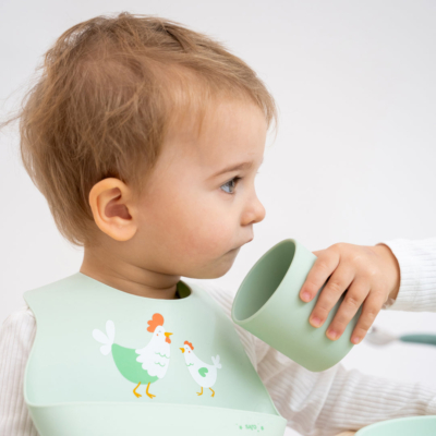 Babero de silicona Funny Farm - Imagen 2