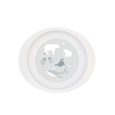 Vajilla para microondas 5 piezas Polaris Gris - Imagen 3