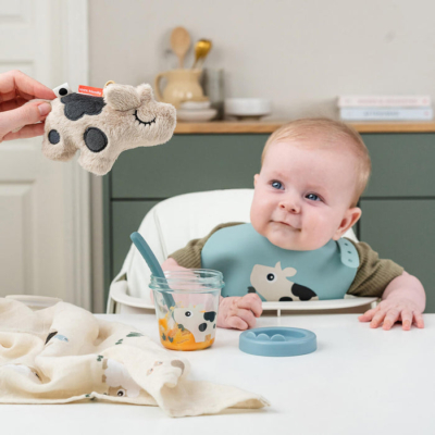 Pack de 2 contenedores porta alimentos Tiny Farm Azul - Imagen 2