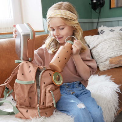 Botella de acero Happy prints caramelo - Imagen 2