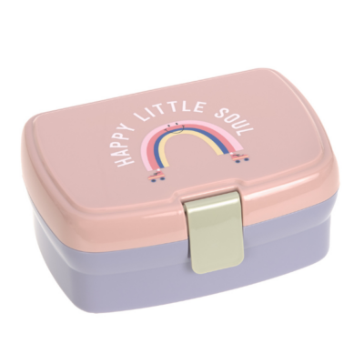 Caja de almuerzo arcoiris