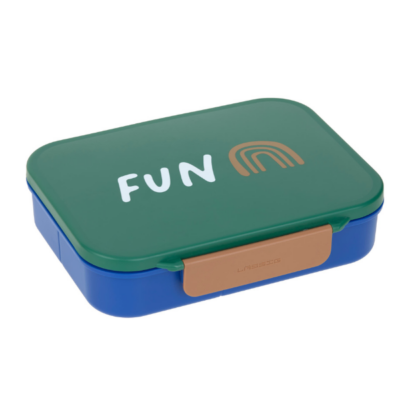 Caja de almuerzo bento arcoiris verde