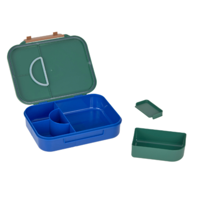 Caja de almuerzo bento arcoiris verde - Imagen 4