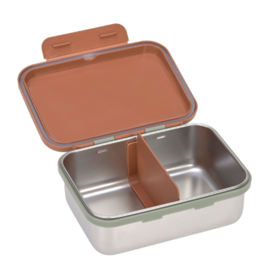 Caja de almuerzo de acero Happy prints caramelo - Imagen 3