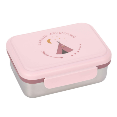 Caja de almuerzo de acero adventure tipi