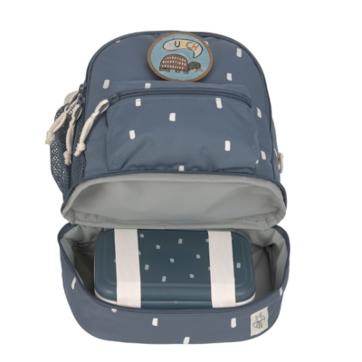 Mini mochila Happy prints azul marino - Imagen 6