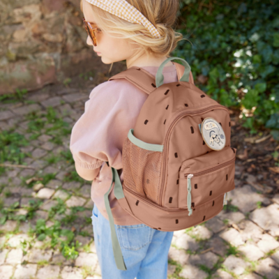 Mini mochila Happy prints caramelo - Imagen 2