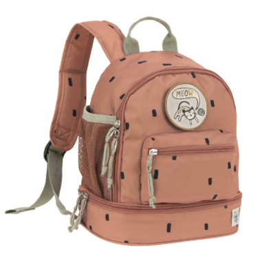 Mini mochila Happy prints caramelo