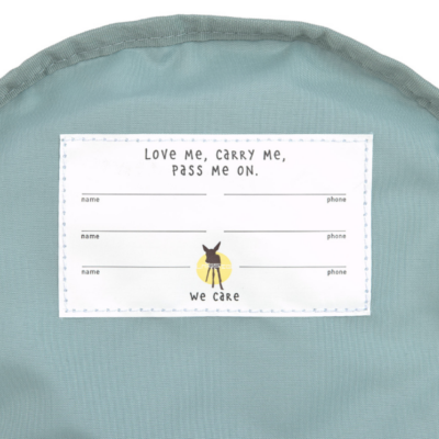 Mochila pequeña arcoiris lila pastel - Imagen 5