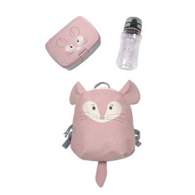 Mochila pequeña chinchilla - Imagen 6