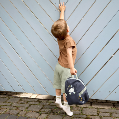 Mochila pequeña nube azul oscuro - Imagen 4