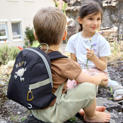 Mochila pequeña nube azul oscuro - Imagen 3