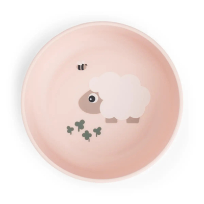 Bol para niños Tiny Farm Rosa - Imagen 5