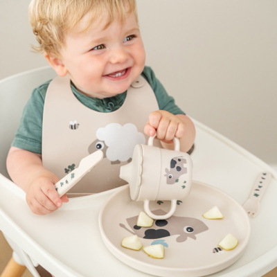 Pack de 3 cubiertos infantiles Tiny Farm Arena - Imagen 4