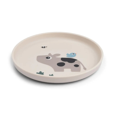 Plato infantil redondo Tiny Farm Arena - Imagen 5