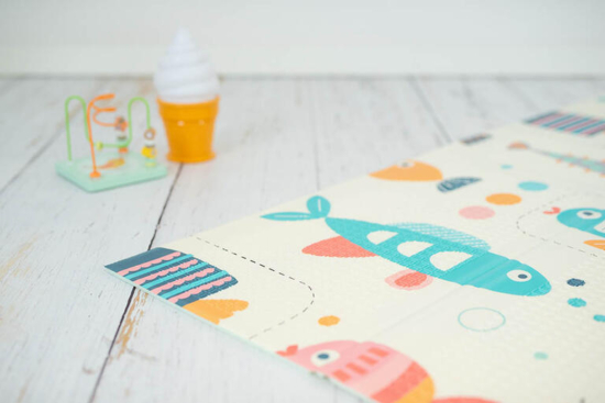 Alfombra de espuma plegable y reversible Circus Fish - Imagen 4