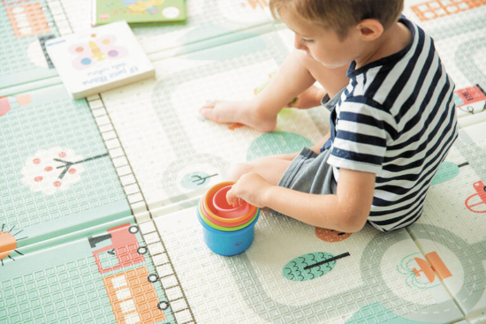 Alfombra de espuma plegable y reversible Town Jungle - Imagen 11