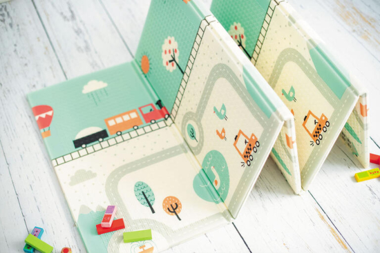 Alfombra de espuma plegable y reversible Town Jungle - Imagen 6