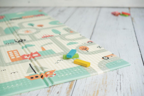 Alfombra de espuma plegable y reversible Town Jungle - Imagen 9