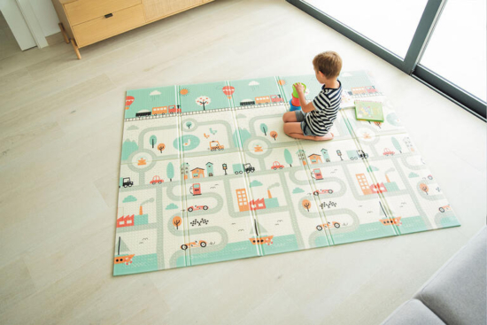 Alfombra de espuma plegable y reversible Town Jungle - Imagen 10