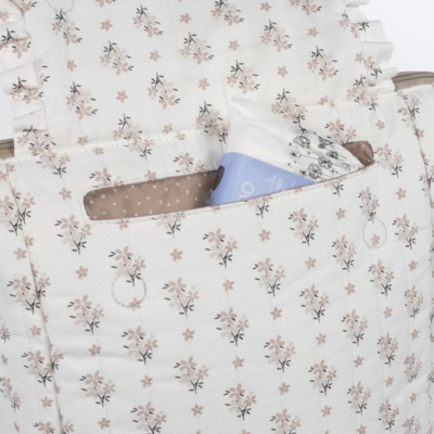 Mochila maternal Botton Flores - Imagen 10