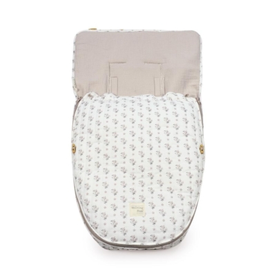 Saco Cuco 2 en 1 Botton Entretiempo Flores - Imagen 2