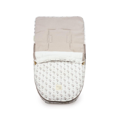 Saco Cuco 2 en 1 Botton Entretiempo Flores - Imagen 3