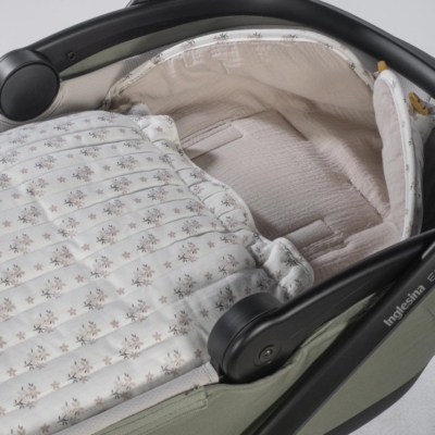 Saco Cuco 2 en 1 Botton Entretiempo Flores - Imagen 7