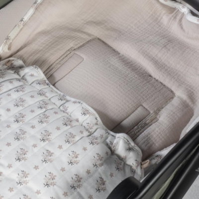 Saco Cuco 2 en 1 Botton Entretiempo Flores - Imagen 8