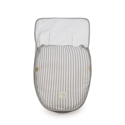 Saco Cuco 2 en 1 Botton Entretiempo Raya - Imagen 2