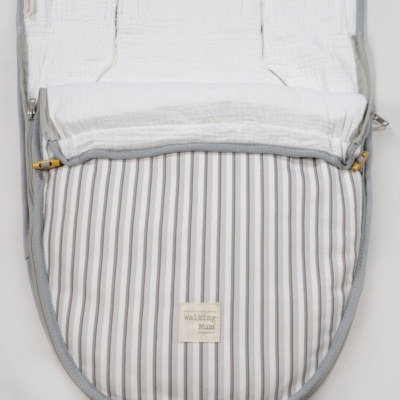 Saco Cuco 2 en 1 Botton Entretiempo Raya - Imagen 3